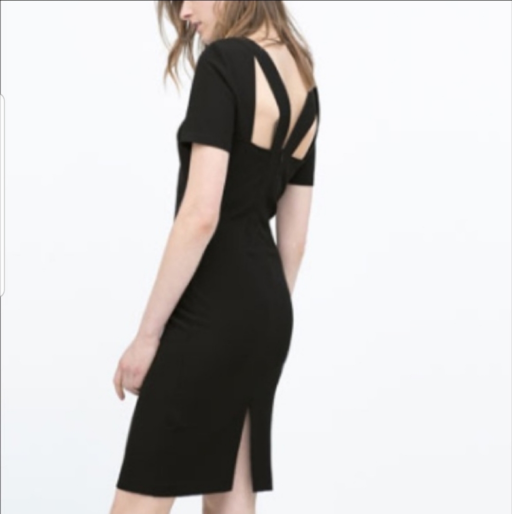 Zara little black dress, size S